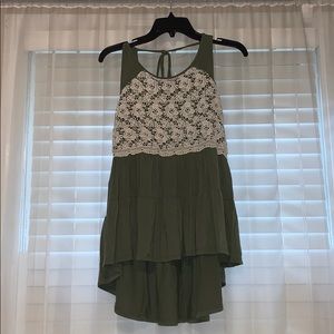 Olive green tank
